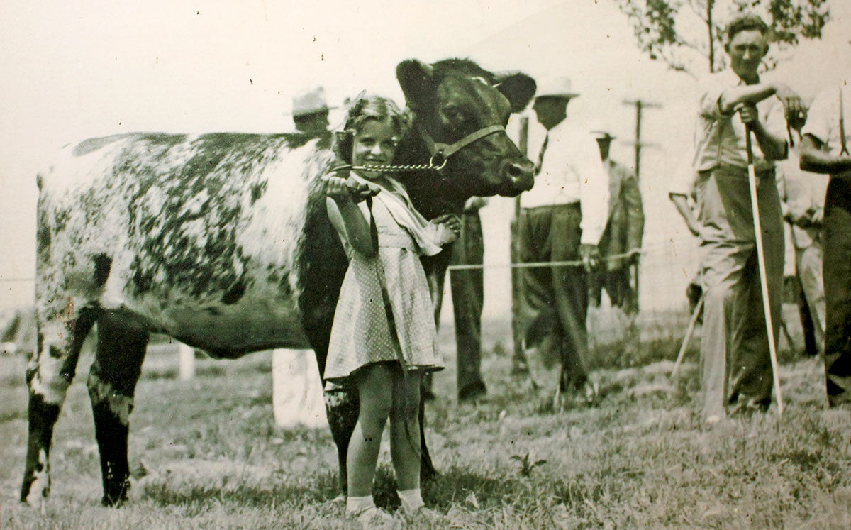 Shirley Harris at 5 years old